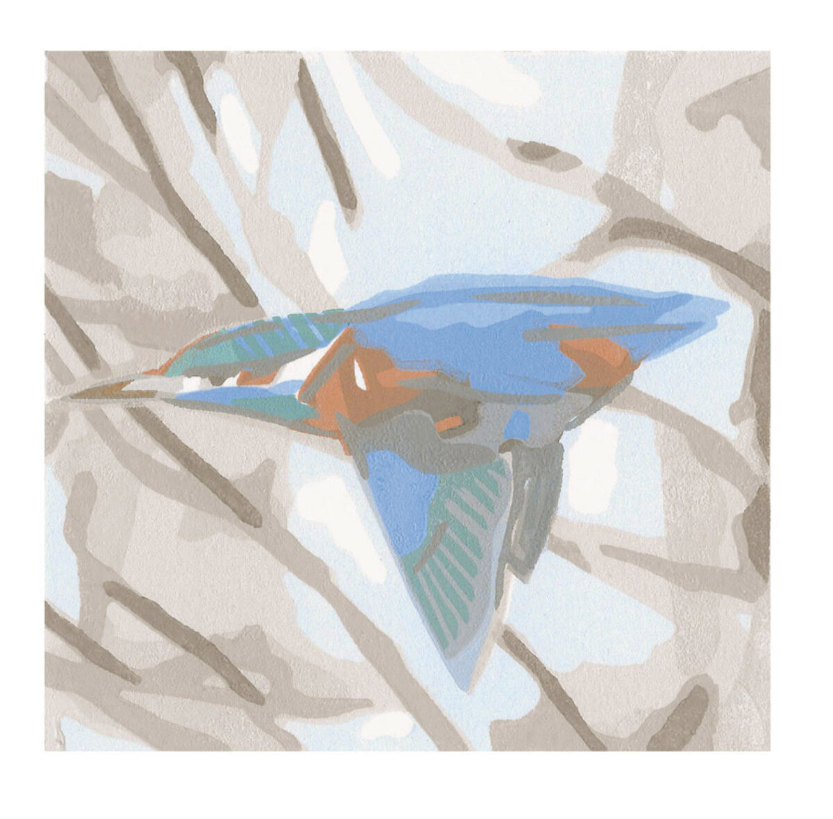 Artwork image titled: Blue