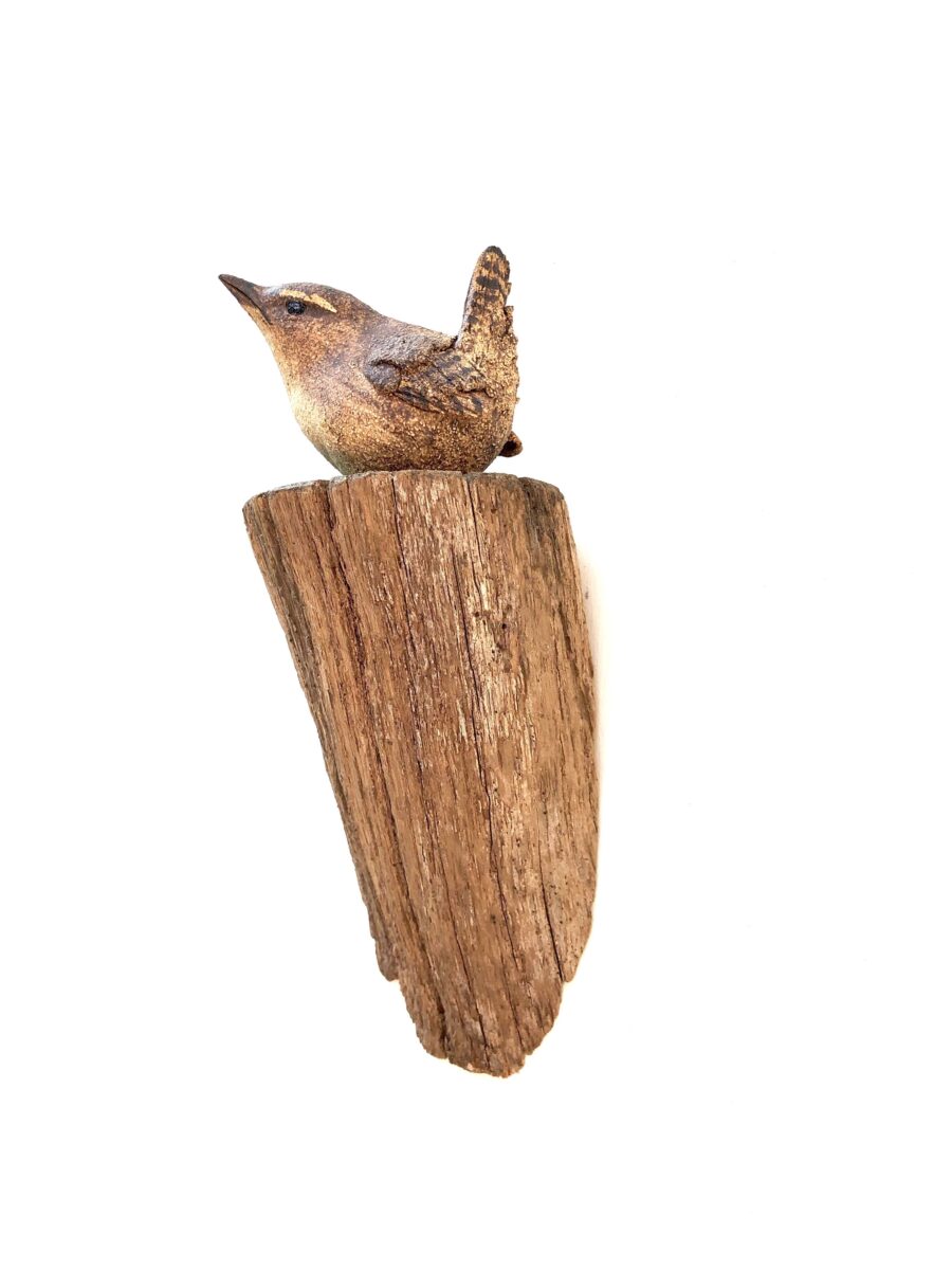 Artwork image titled: Ceramic Wren