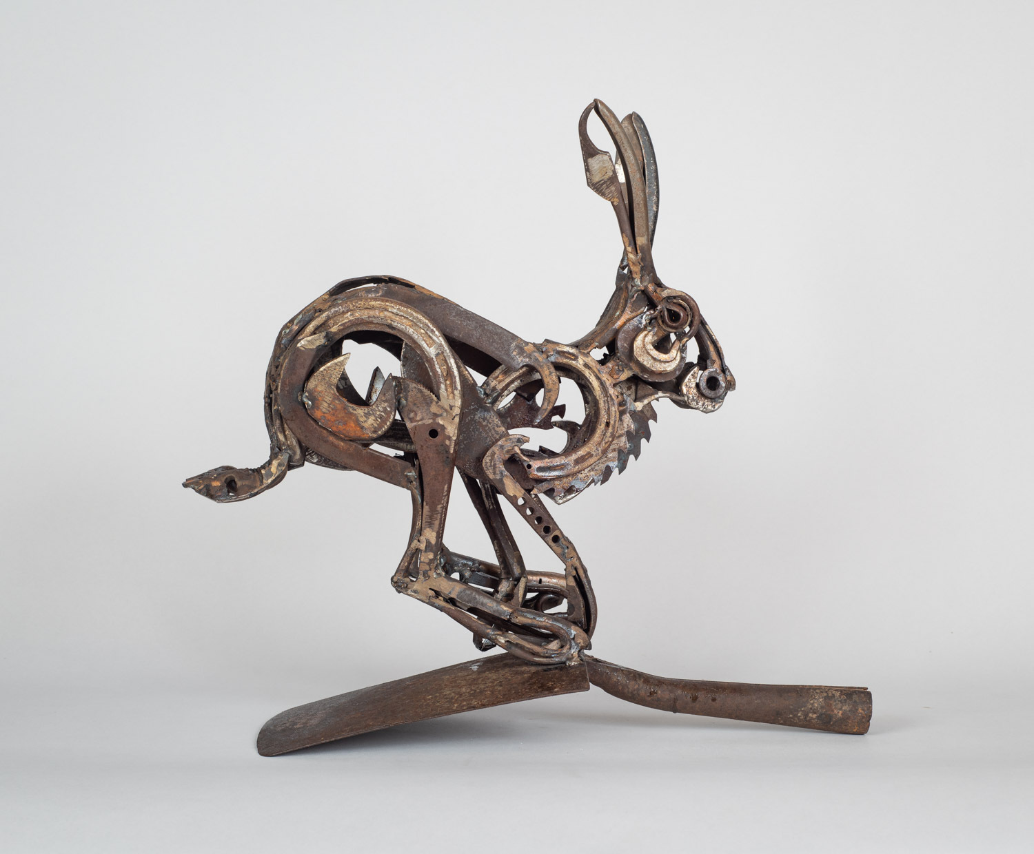 <p>Hare on Spade by Harriet Mead</p>
