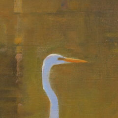 Wading In The Sun 40x56cm