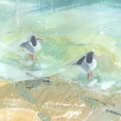 I must go down to the sea again, monotype