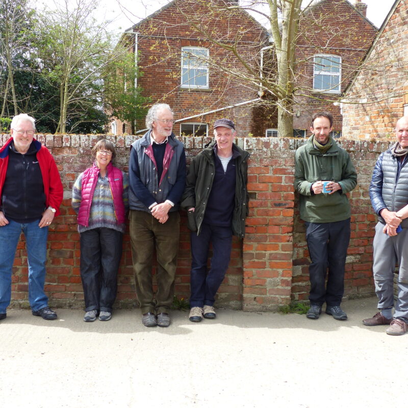   SWLA Artists on the 1st residency: Peter Partington, Julia Manning, Mike Warrren, Brin Edwards, Nik Pollard and Greg Poole