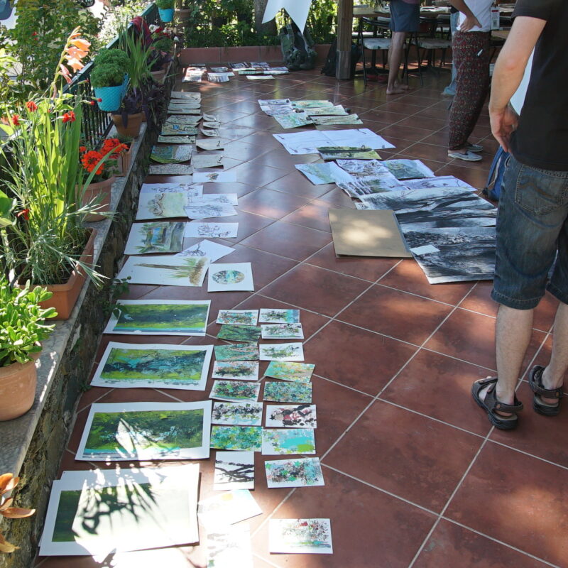   Every evening we went through the day's work at the hotel  © Cengiz Tapan