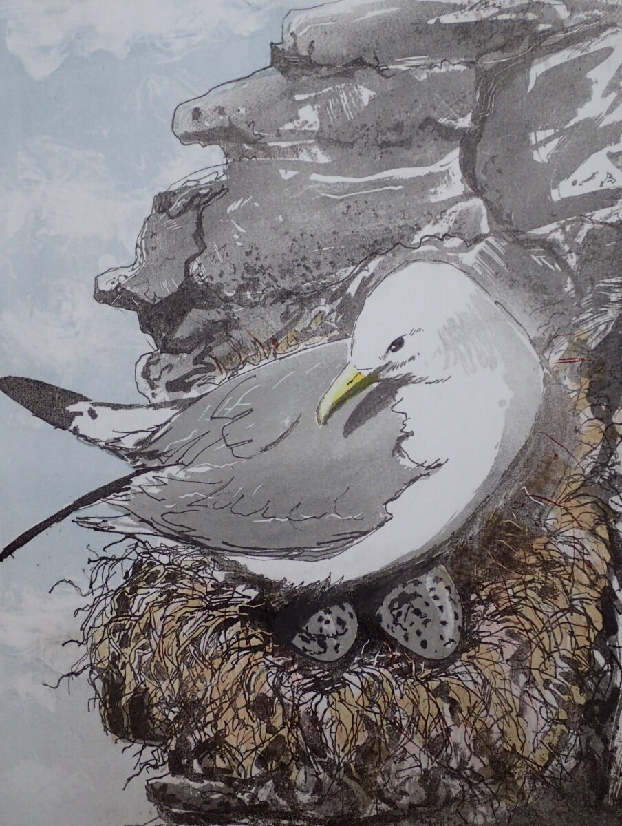 Artwork image titled: On The Edge