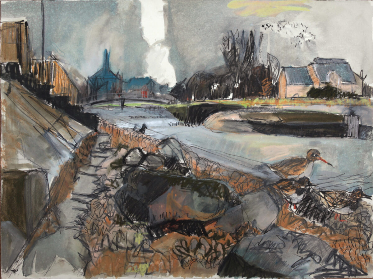 Artwork image titled: Rivermouth Life