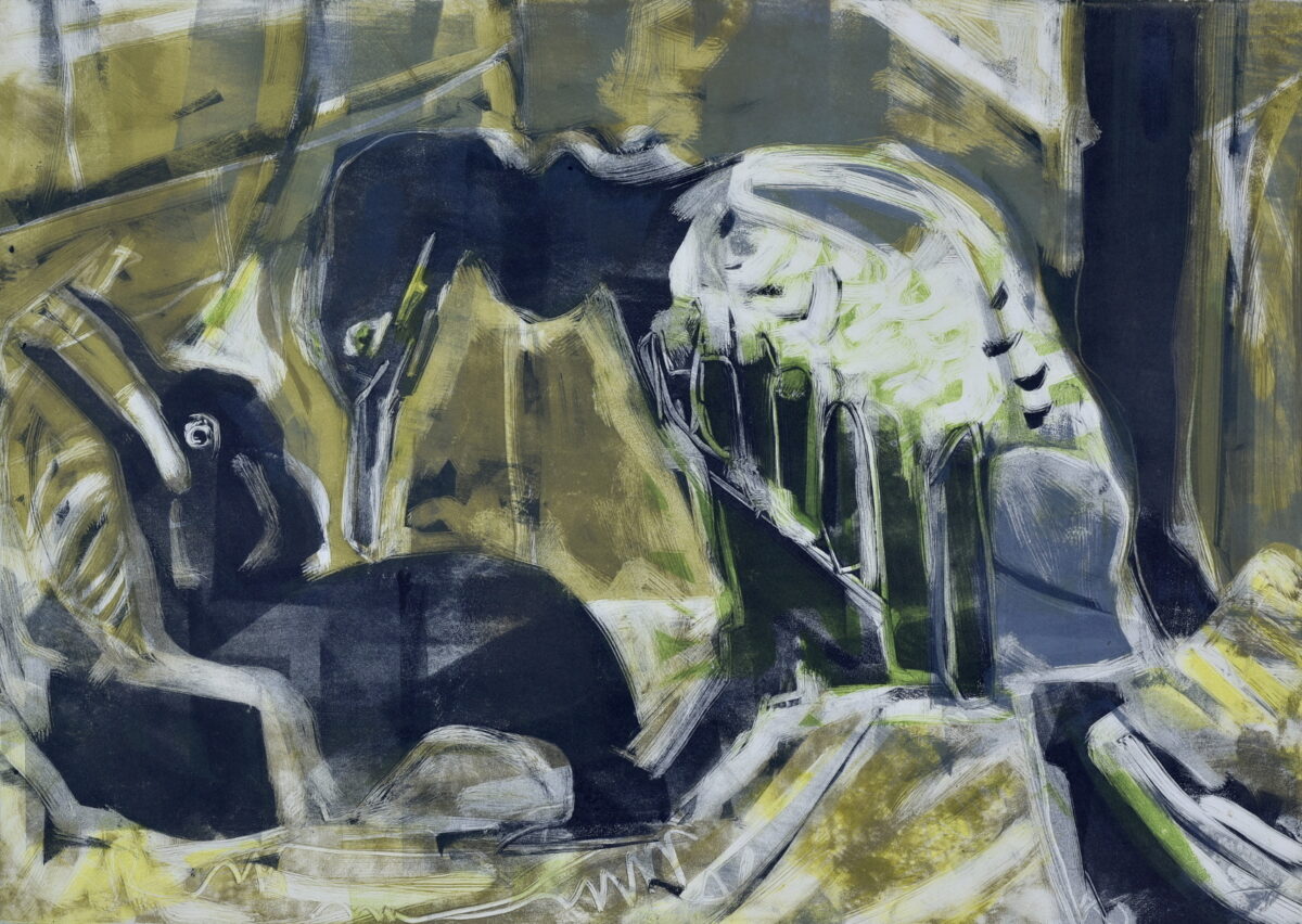 Artwork image titled: Shag and Young