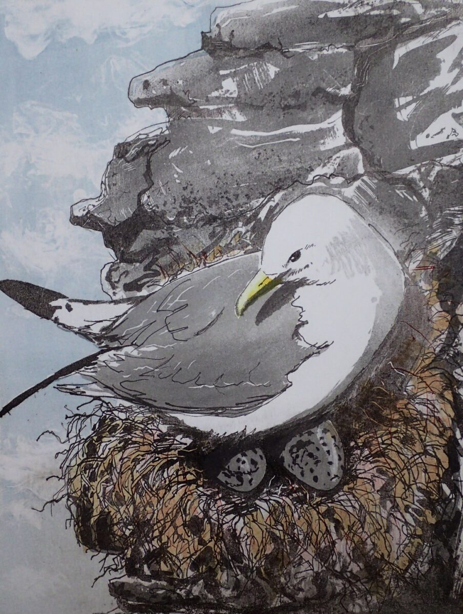 Artwork image titled: On the Edge