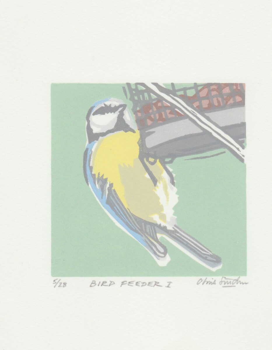 Artwork image titled: Birdfeeder I