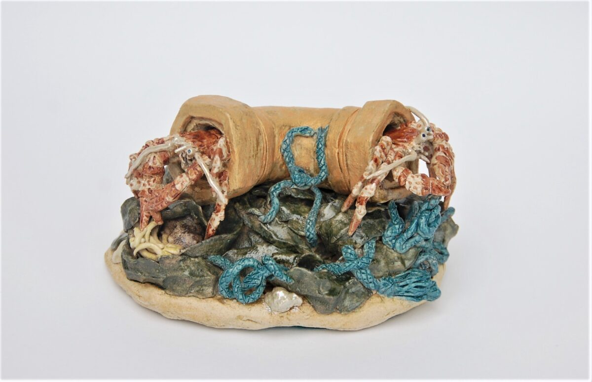 Artwork image titled: Semi-detached Hermit Crabs