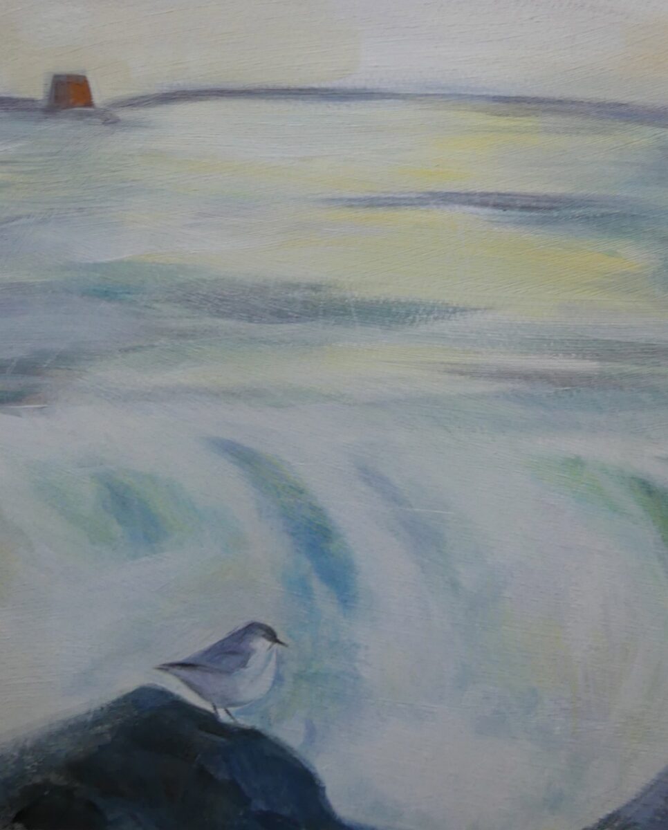 Artwork image titled: Sealight and Sanderling