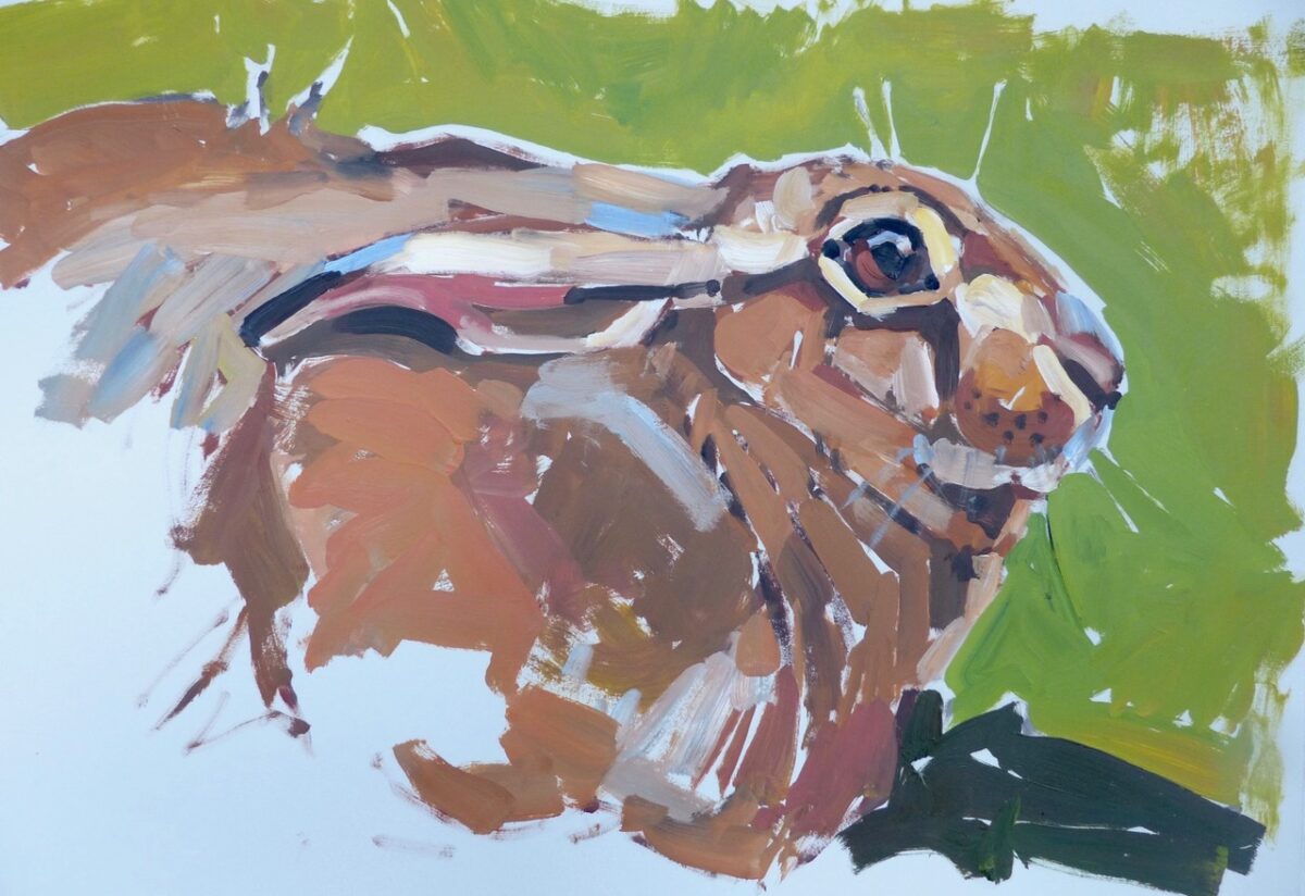 Artwork image titled: Hare