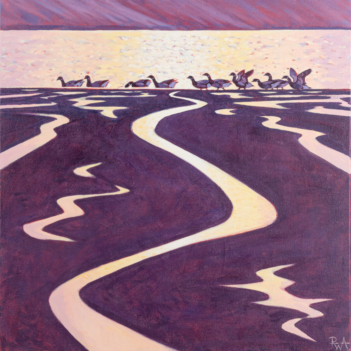 Artwork image titled: Brents Going to Roost