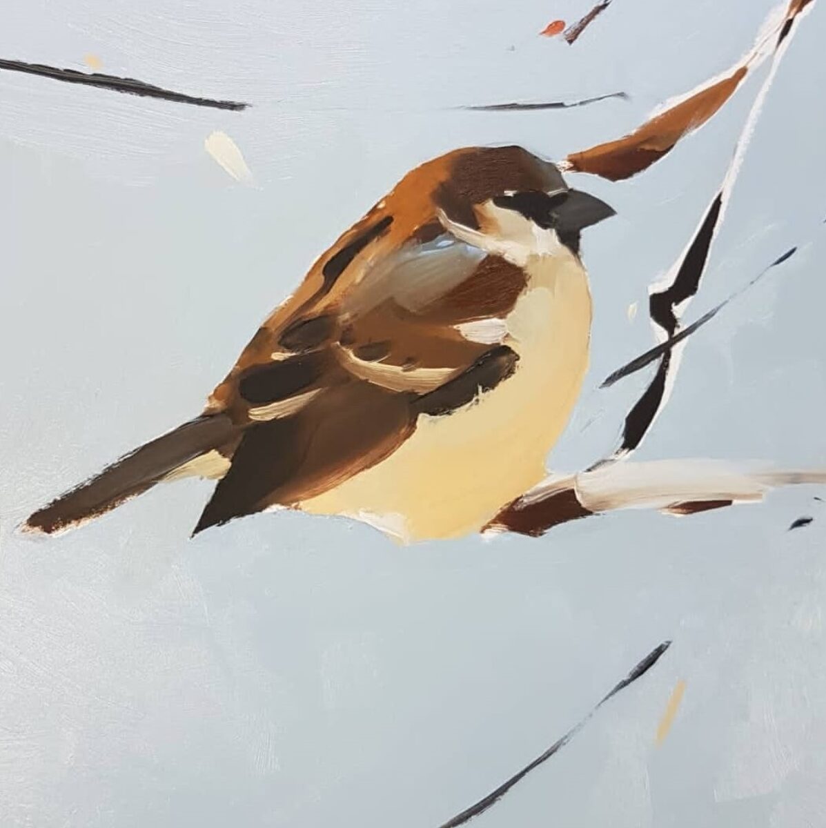 Artwork image titled: Sparrow
