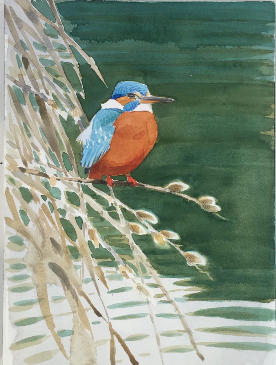 Artwork image titled: Kingfisher