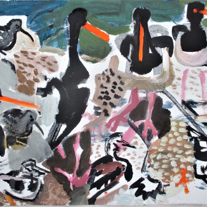  Crowded Rocks by Kim Atkinson