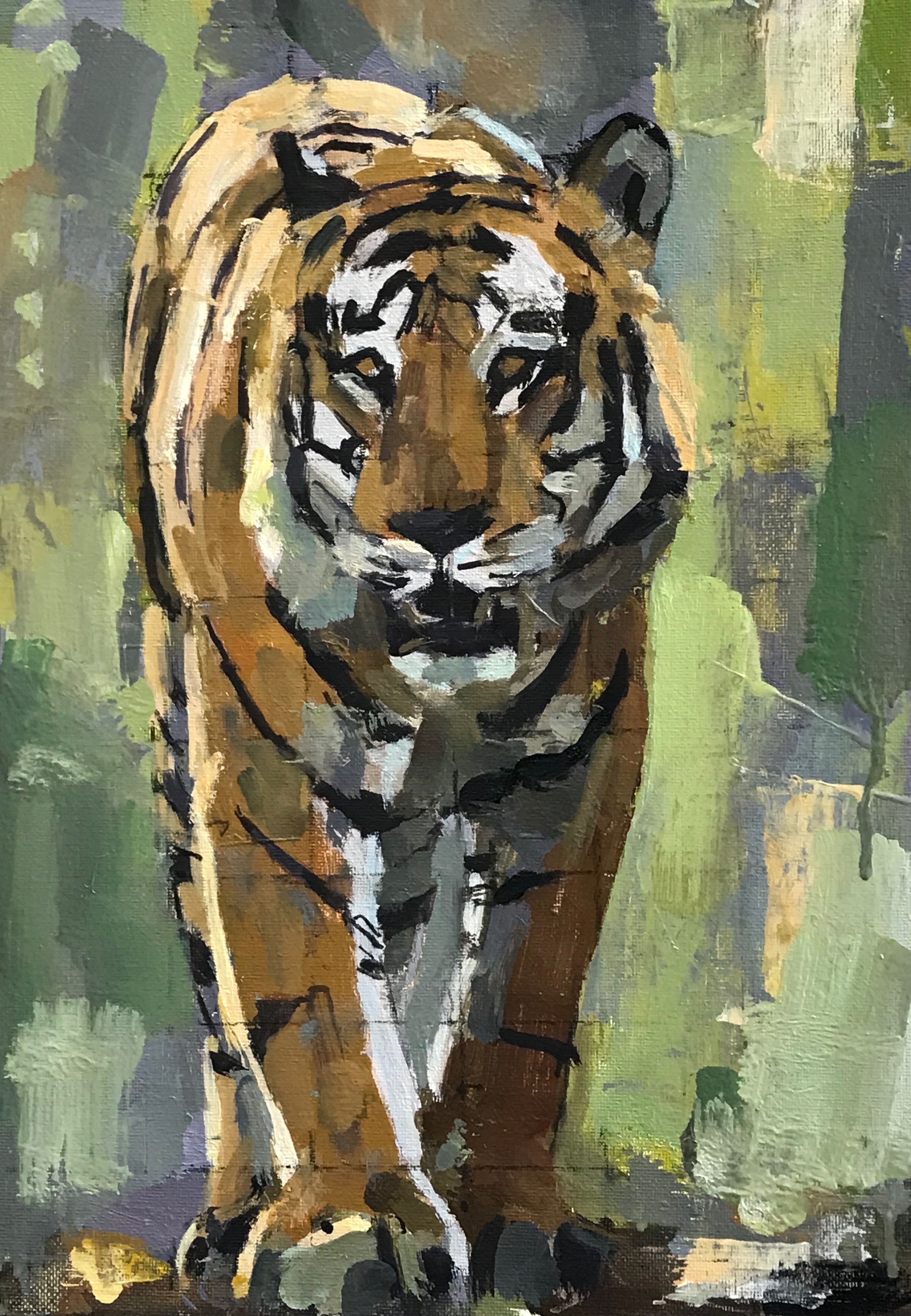 <p>Bengal Tiger by John Dobbs</p>