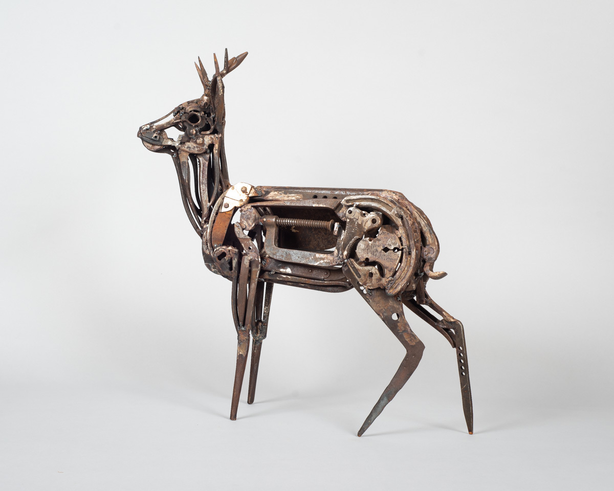 <p>G-Clamp Roebuck by Harriet Mead</p>