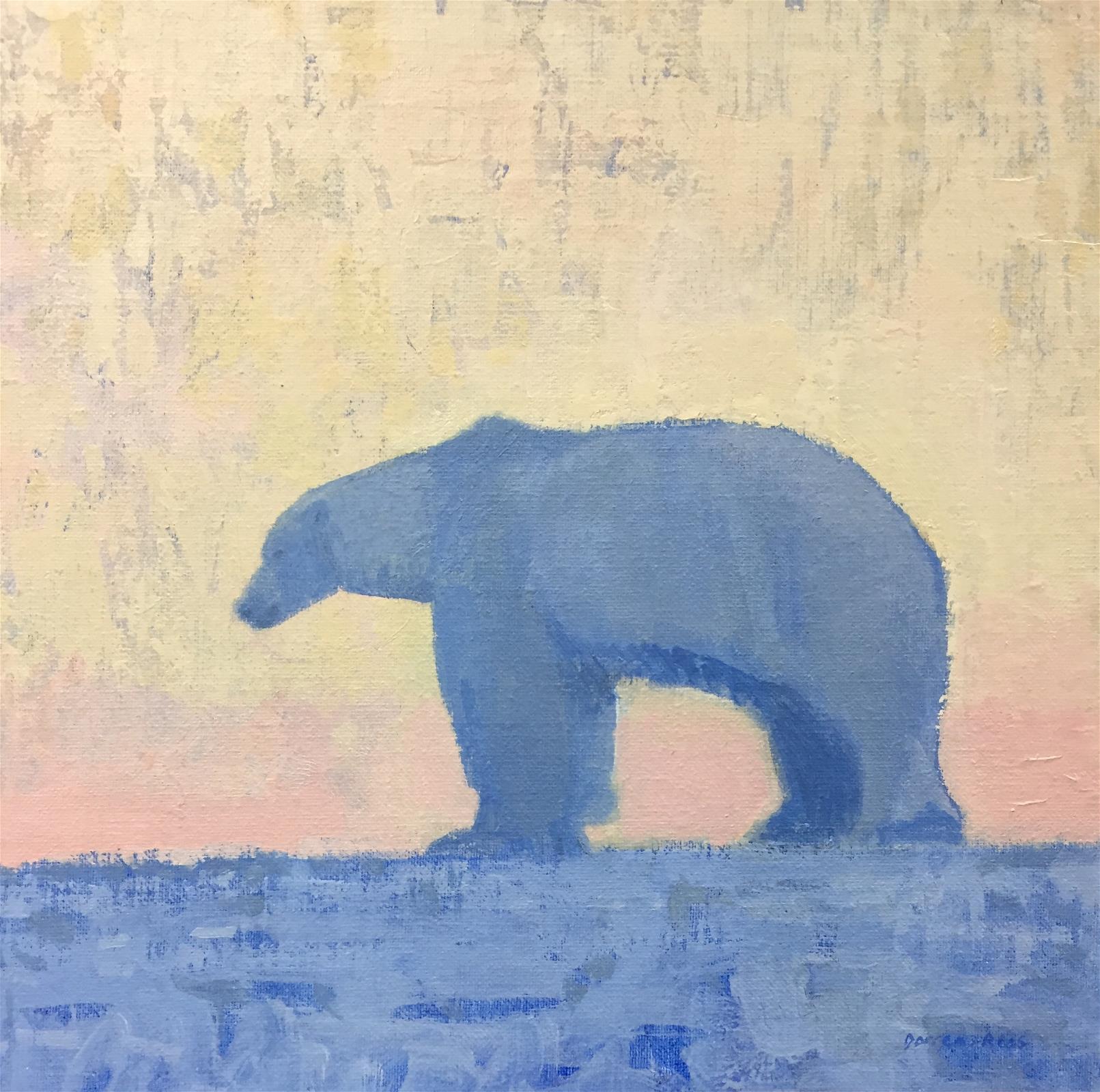 <p>Blue bear by Darren Rees</p>